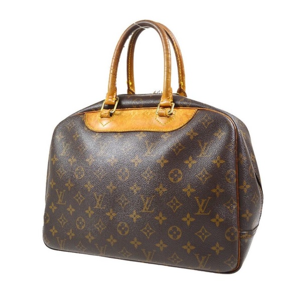 Authenticated Louis Vuitton Deauville Bowring Handbag Monogram Canvas - Picture 1 of 11